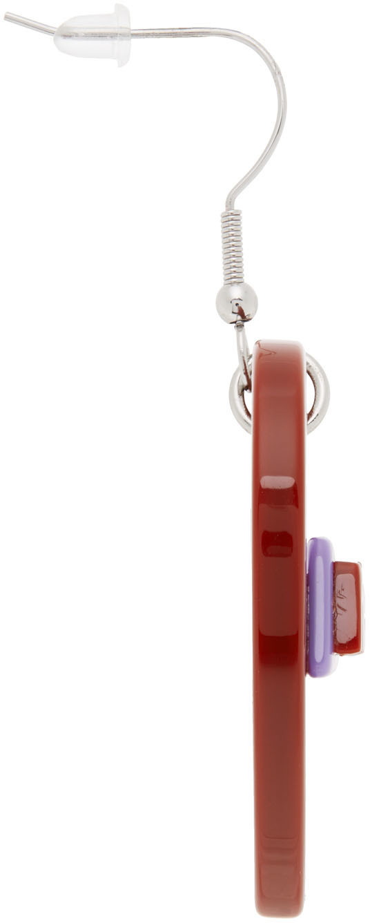 Marc Jacobs Heaven Red Heaven Heart Earrings