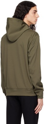 Comme des Garçons Homme Deux Khaki Drawstring Hoodie