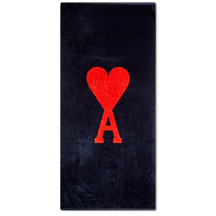 Photo: AMI Heart Logo Beach Towel
