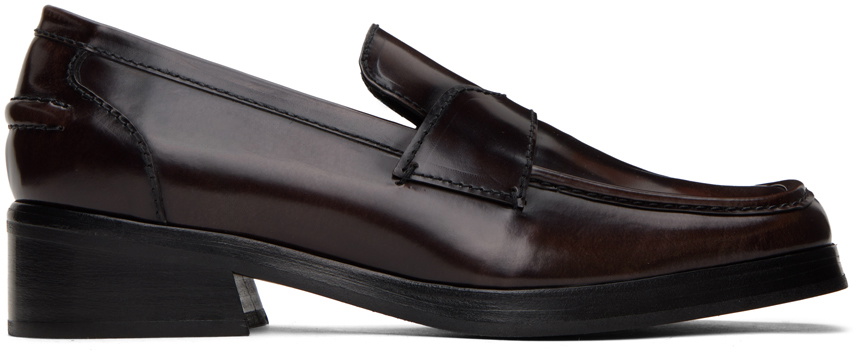 靴 ECKHAUS LATTA Black Stacked Loafers 58666711?w=400