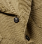 Massimo Alba - Cotton-Corduroy Jacket - Sage green