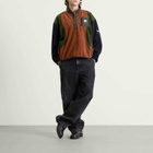 Brain Dead Men's Equipment Pullover Fleece Jacket in Navy