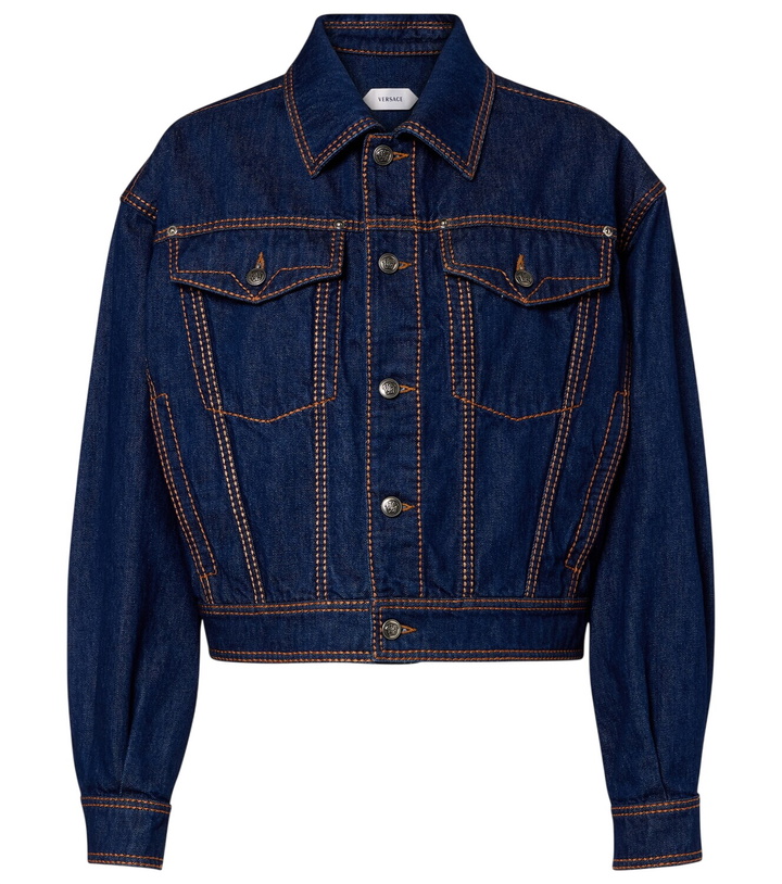 Photo: Versace Medusa denim jacket