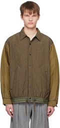 A PERSONAL NOTE 73 Brown Quilted Jacket