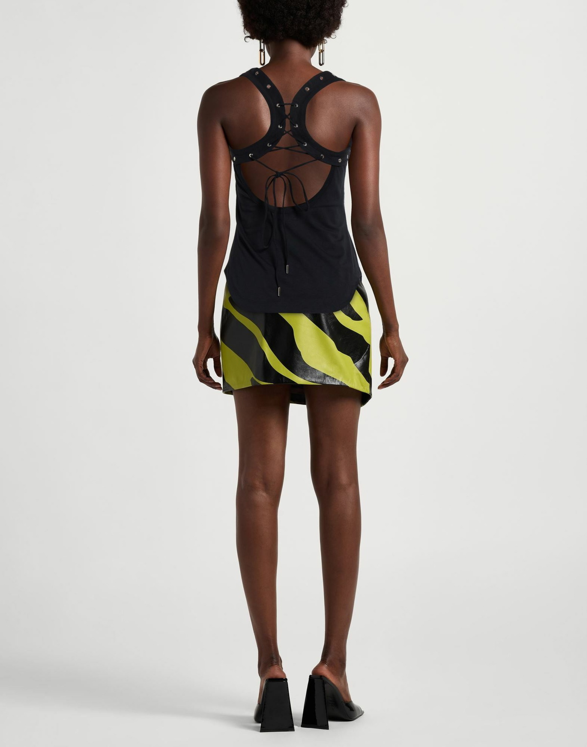 The Attico Womens Top in Black