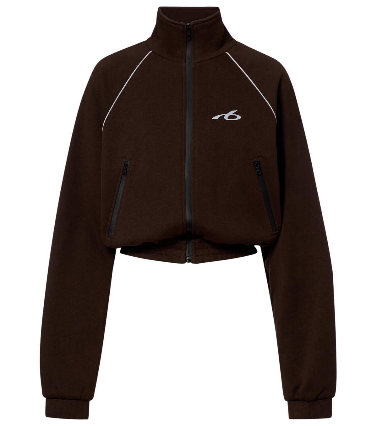 Balenciaga Blue Fleece Oversized Zip-Up Jacket Balenciaga