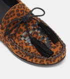 Isabel Marant Fitza fringed suede loafers