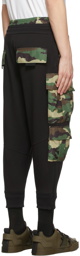 Dolce & Gabbana Black Cotton Lounge Pants