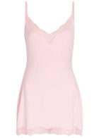 Skims Lace-trim Stretch-modal Mini Dress Multicoloured