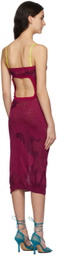 Katya Zelentsova SSENSE Exclusive Knit Pink Dress