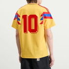 Adidas Men's Colombia 1990 Away Jersey Top in Bold Gold
