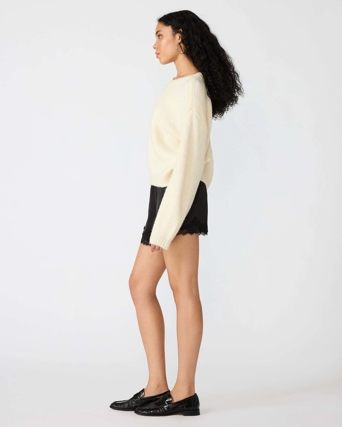 Steve Madden Carmen Sweater in Cream