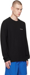 thisisneverthat Black Printed Long Sleeve T-Shirt
