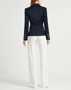 Balmain Womens Blazer in Midnight blue