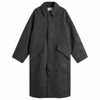 YMC Women's Tyrell Trench Coat in Grey Melange