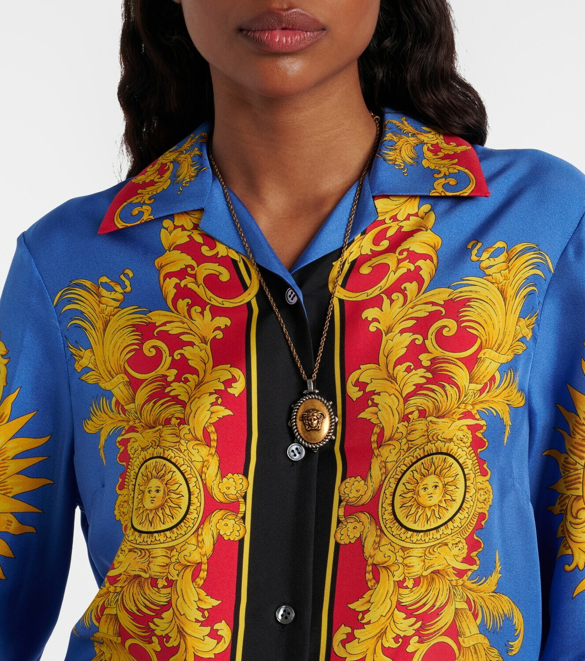 Versace Tivoli Medusa pendant necklace