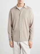 Lardini - Virgin Wool Polo Shirt - Neutrals