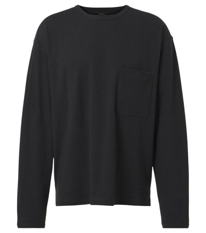 Photo: Lemaire Cotton and linen jersey T-shirt