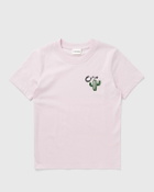 CLOSED EMBROIDERED TEE pink Womens Shortsleefe