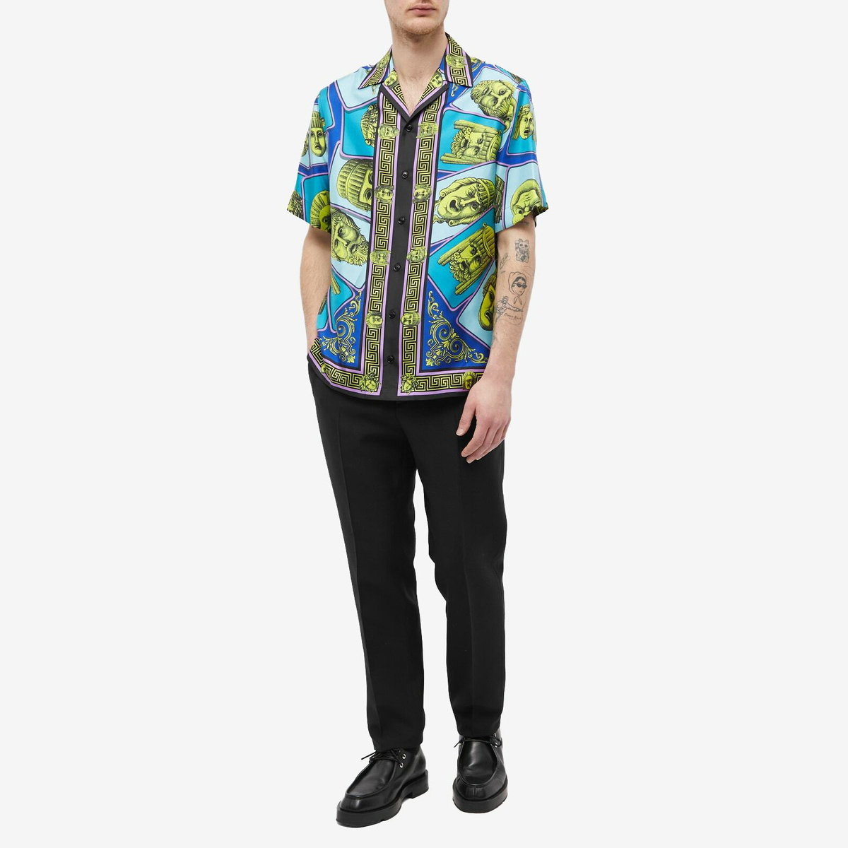 Versace mens outlet button up