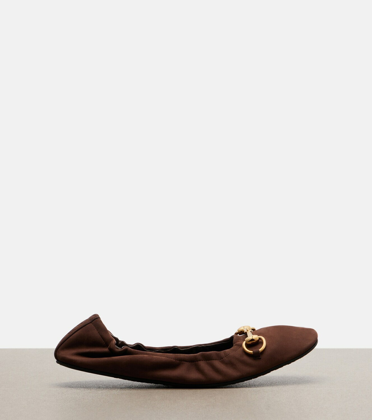 Gucci Horsebit leather ballet flats