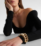 Jennifer Fisher Murphy gold-plated cuff bracelet