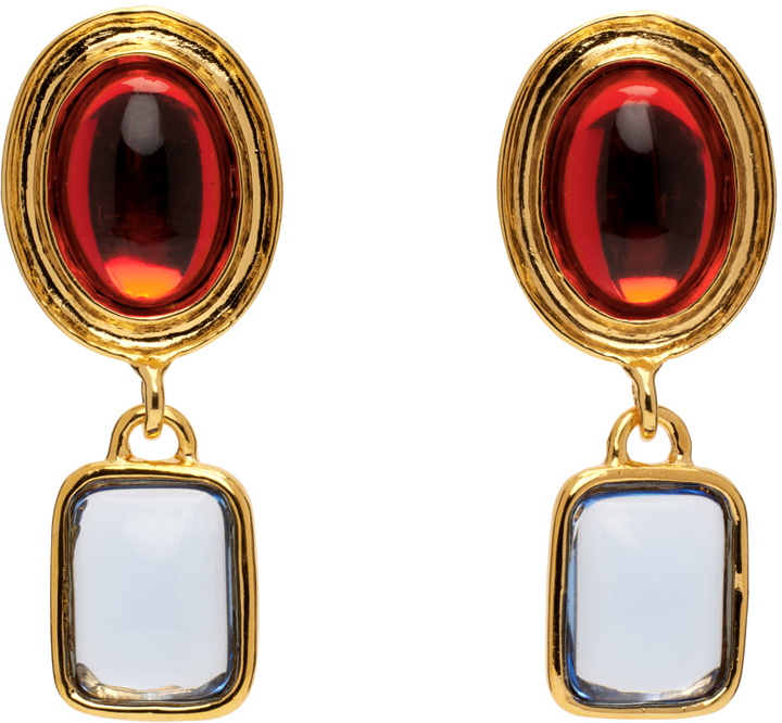 Photo: Mondo Mondo Gold Jelly Earrings