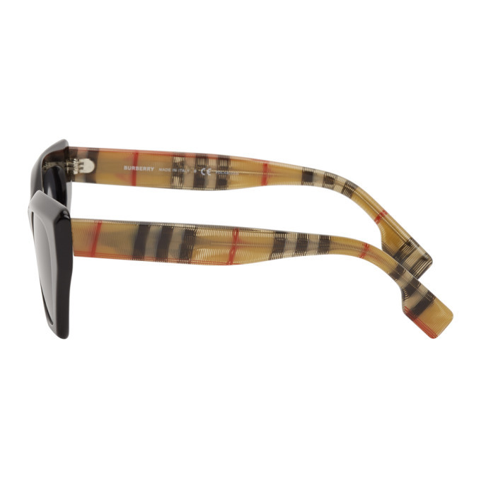 Burberry ブラック キャットアイ サングラス