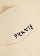 Picante Shaggy Textured Cotton-blend Sweatpants Ivory