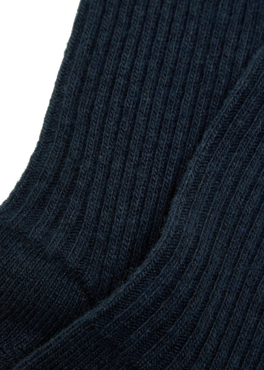 Falke Cosy Wool-blend Socks Dark Navy 3942 (IT39 42 / UK6