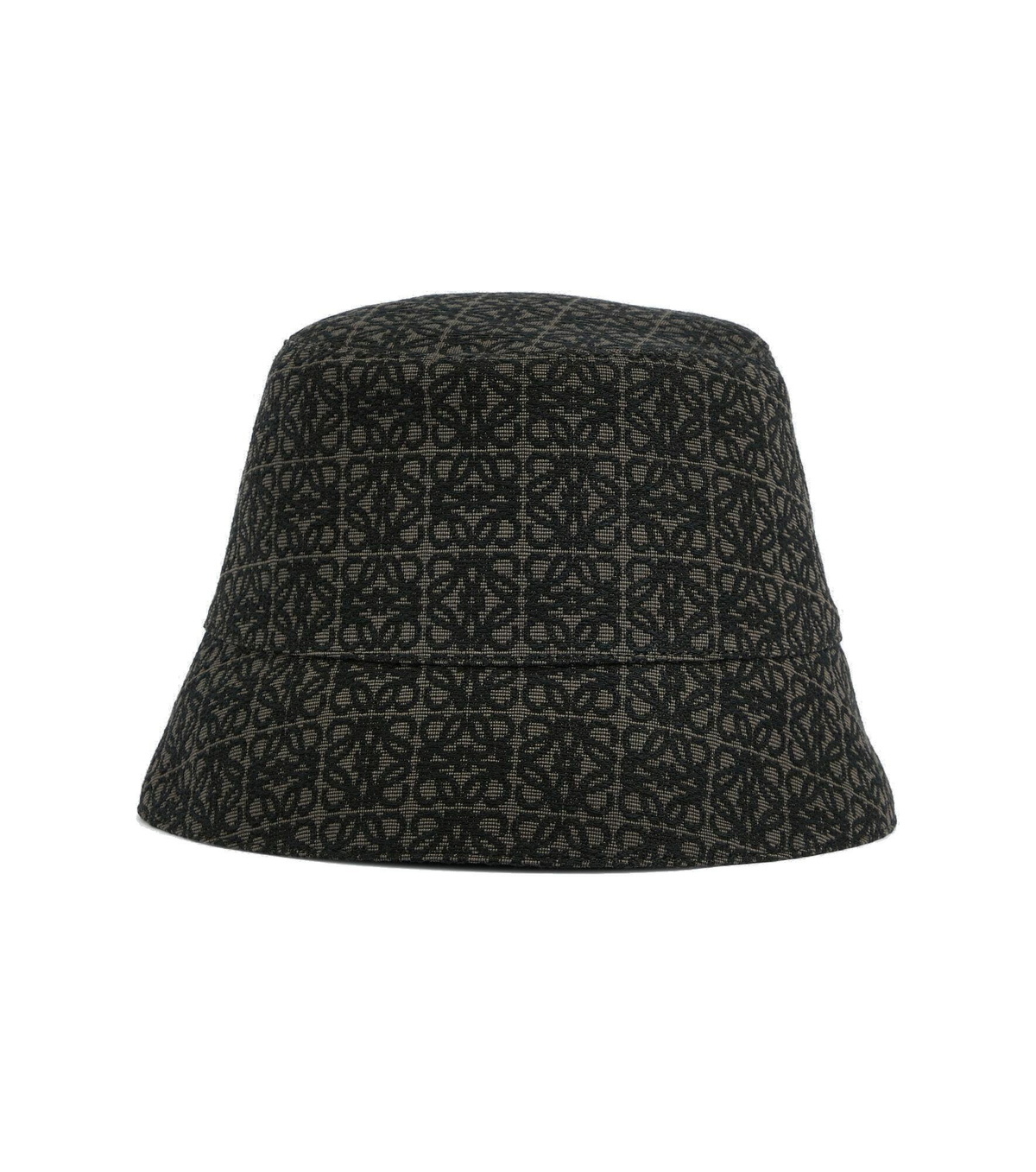 LOEWE Anagram Bucket Hat Size 55cm Puffer bucket hat in nylon Green - LOEWE main image 2