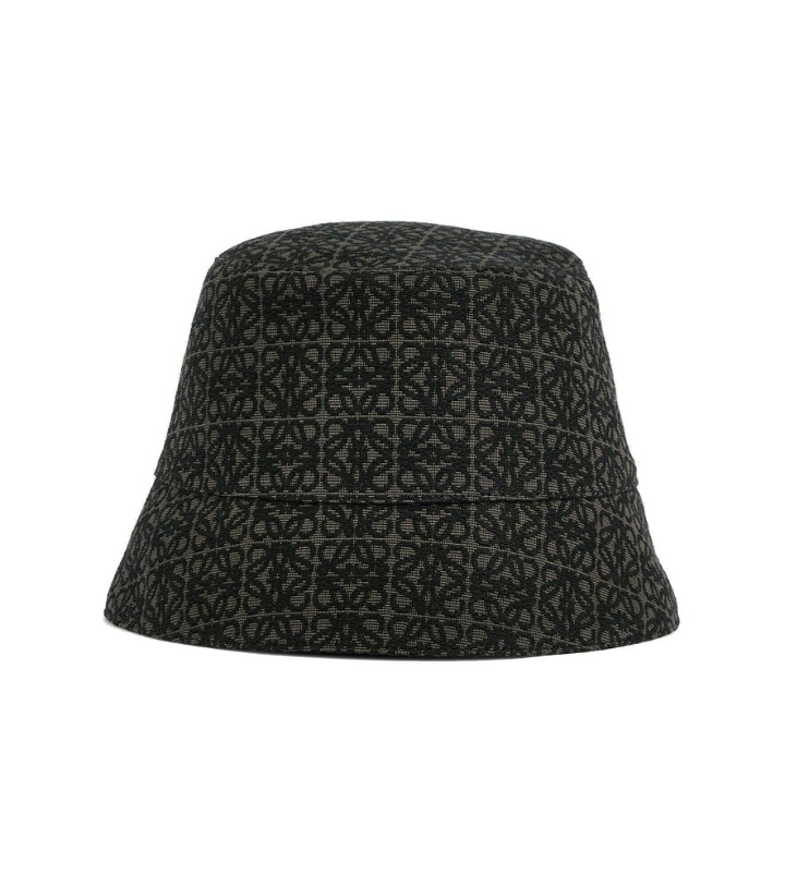 Photo: Loewe - Reversible Anagram jacquard bucket hat