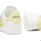 Isabel Marant Étoile Women's Isabel Marant Beth Sneakers in White/Yellow