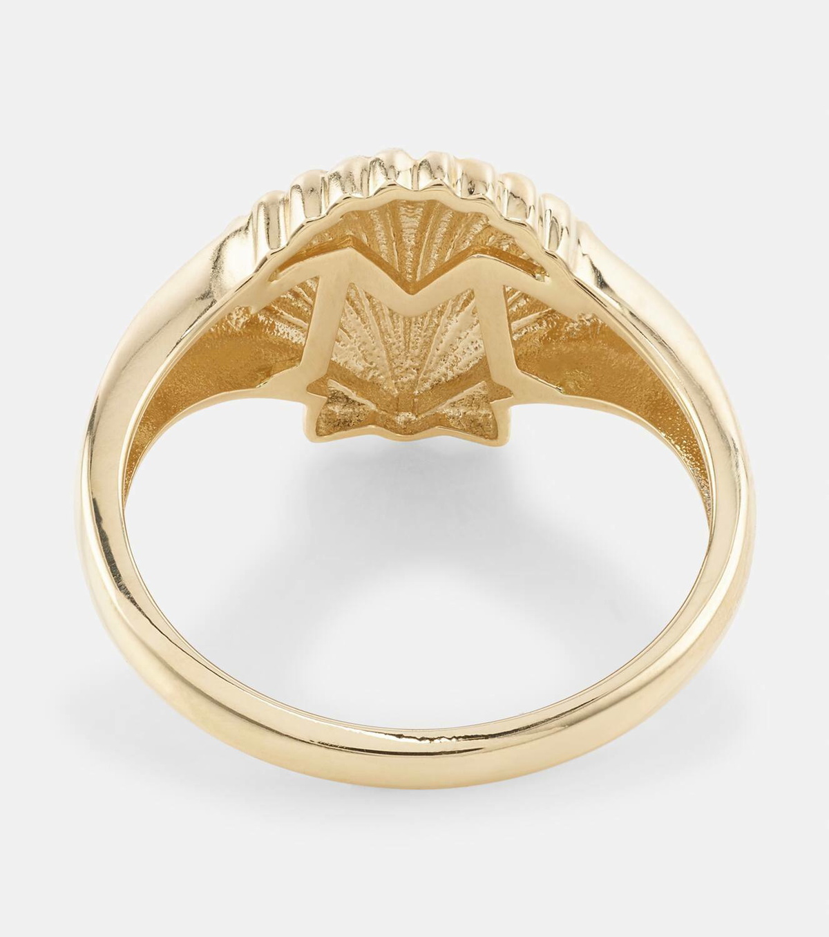 Mateo Venus 14kt gold ring