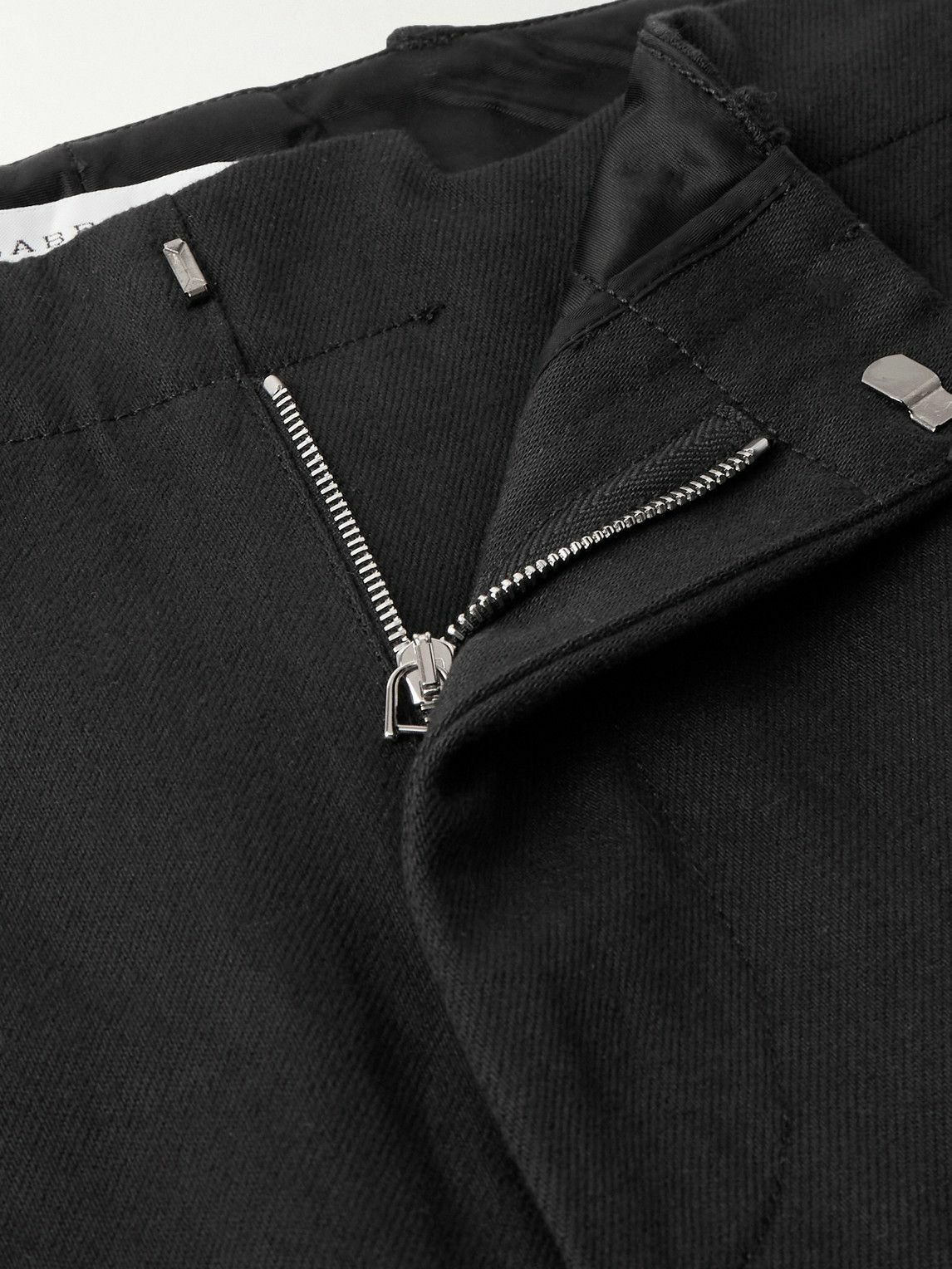 Gabriela Hearst - Rhys Straight-Leg Organic Cotton-Twill Trousers - Black
