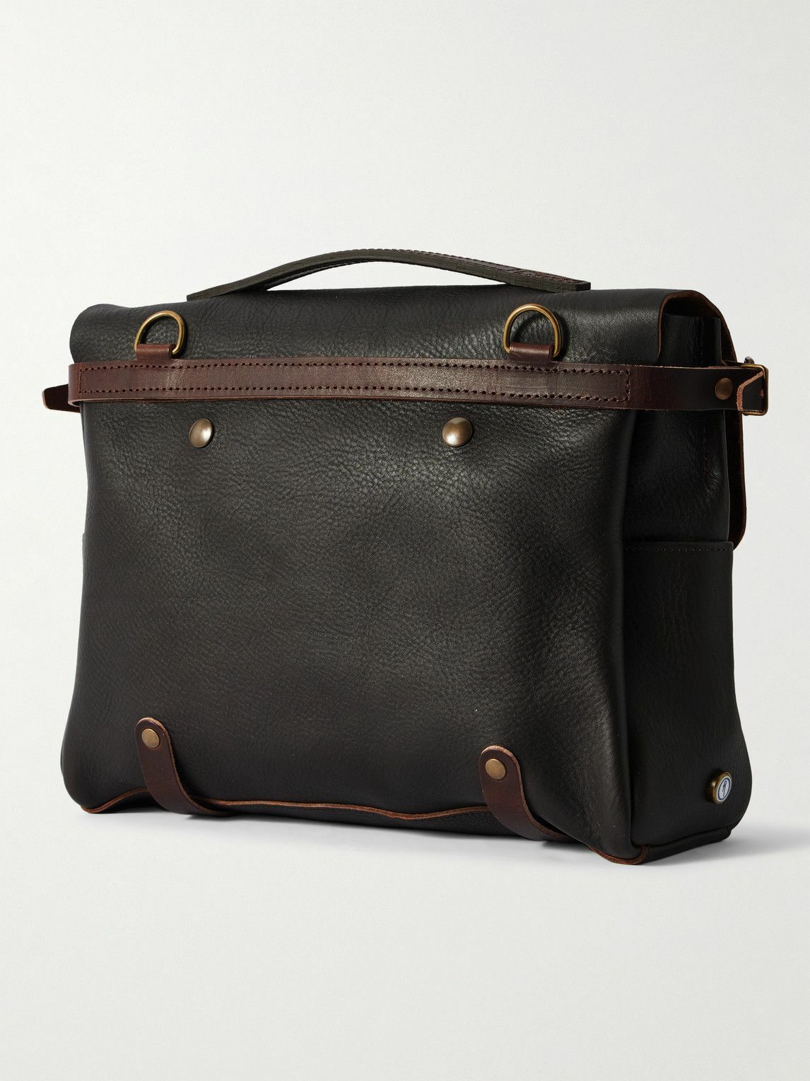 Bleu de Chauffe - Eclair Full-Grain Leather Messenger Bag