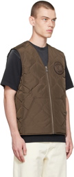 Études Brown Apex Vest