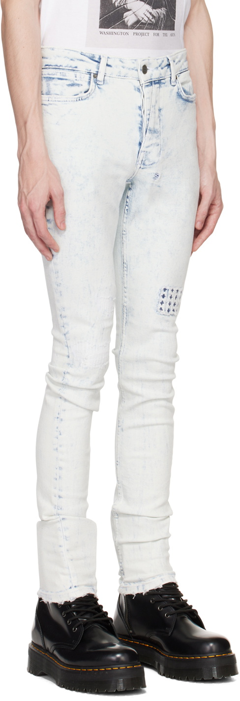 Ksubi Off-White Van Winkle Remnant Jeans