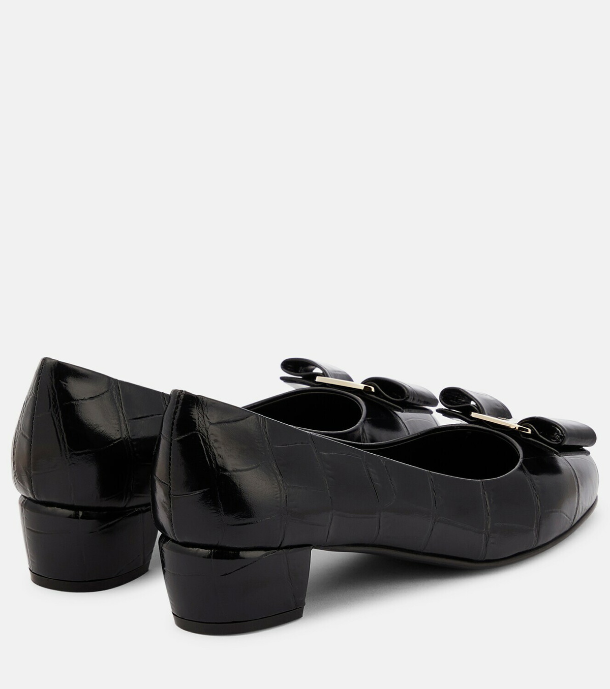 【送料&関税込】Ferragamo Patent Leather Pumps FERRAGAMO Vara Patent Leather Pumps | Saks Fifth Avenue