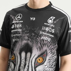 Y-3 Men's x Mercedes F1 Driver Short Sleeve Jersey in Black