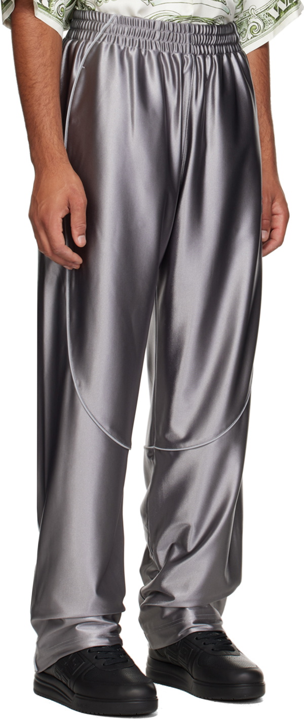 Alexander Wang Gray Piped Sweatpants