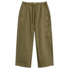 Damson Madder Women's Felix Twill Trousers in Olive