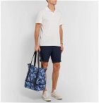 Onia - Printed Cotton-Canvas Tote Bag - Navy