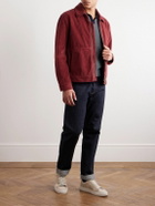 Mr P. - Cotton-Corduroy Blouson Jacket - Burgundy