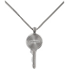 Emanuele Bicocchi Silver Key Necklace