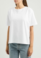 American Vintage Fizvalley Cotton T-shirt White