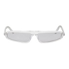 NOR Transparent and Grey Phenomenon Micro Sunglasses