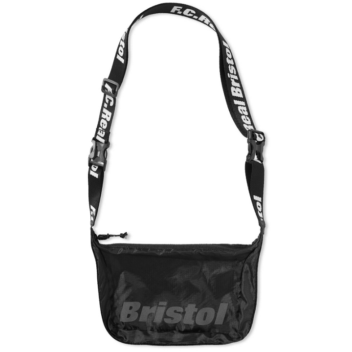 Photo: F.C. Real Bristol Men's FC Real Bristol 2-Way Small Shoulder Bag in Black