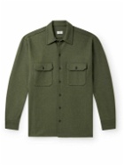 Ghiaia Cashmere - Wool Overshirt - Green