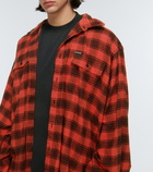 Balenciaga - Oversized checked cotton shirt